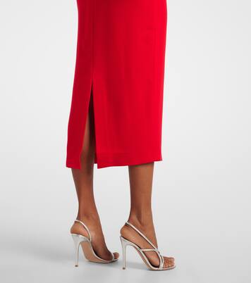 Midikleid aus Cady | Roland Mouret