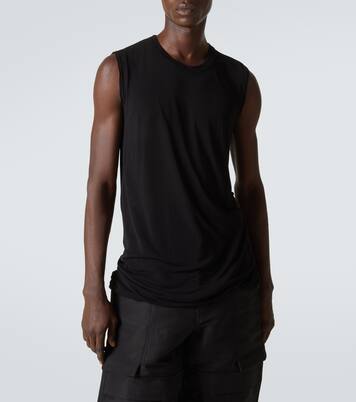 Basic tank top in black - Rick Owens | Mytheresa