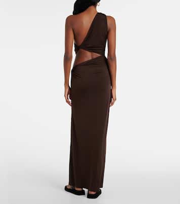 Yana cutout one-shoulder maxi dress | Jade Swim