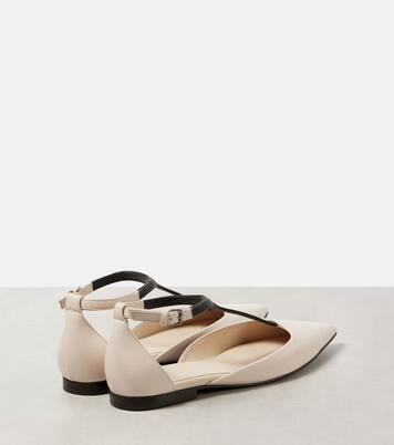 Monili leather flats | Brunello Cucinelli