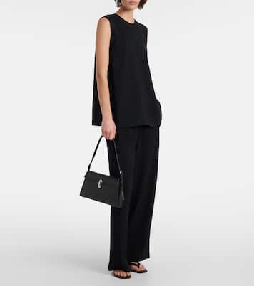 Symmetry 26 leather shoulder bag | Savette