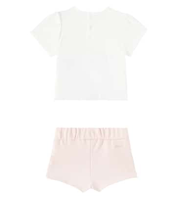 Bebé - set de camiseta y shorts de algodón | Chloé Kids