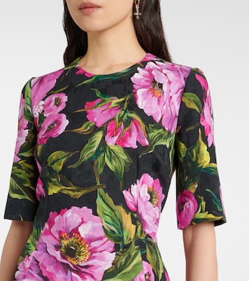 Minikleid aus Jacquard | Dolce&Gabbana