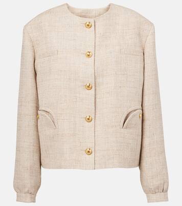 Gliss linen, cotton, and silk-blend jacket | Blazé Milano