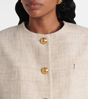 Gliss linen, cotton, and silk-blend jacket | Blazé Milano