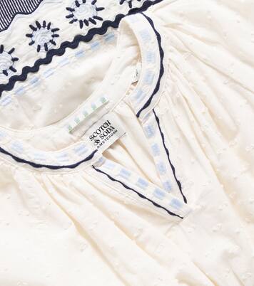 Embroidered cotton dress | Scotch & Soda Kids