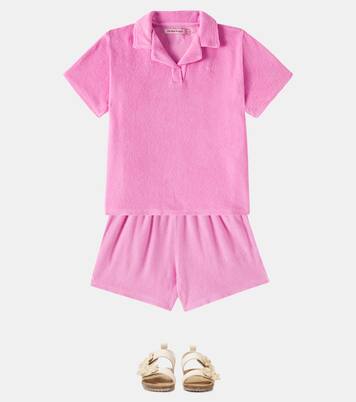 Briseis cotton terry polo shirt | The New Society