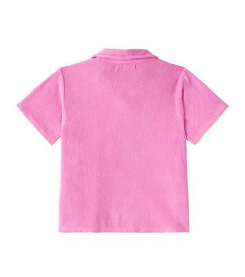 Briseis cotton terry polo shirt | The New Society
