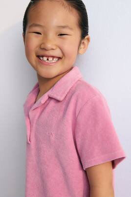 Briseis cotton terry polo shirt | The New Society