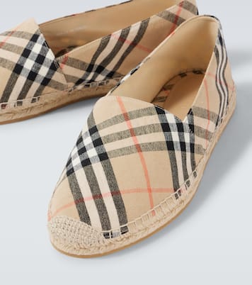 Burberry Check espadrilles | Burberry