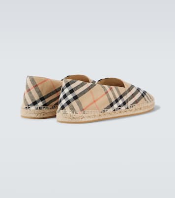 Burberry Check espadrilles | Burberry