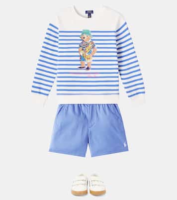 Pullover Polo Bear in misto cotone | Polo Ralph Lauren Kids