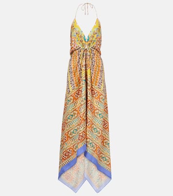 Printed silk midi dress | Etro