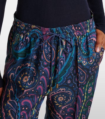 Printed straight pants | Etro