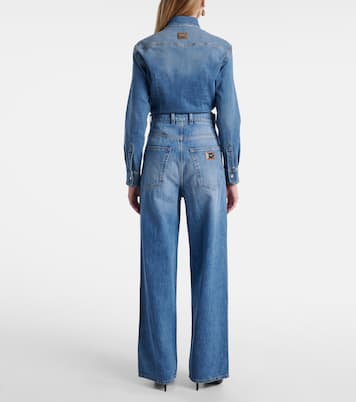 High-rise wide-leg jeans | Dolce&Gabbana