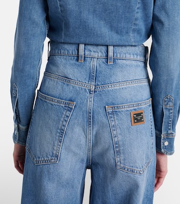 High-rise wide-leg jeans | Dolce&Gabbana