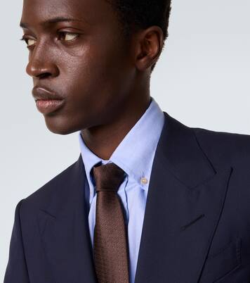 Cravate en jacquard de soie | Zegna