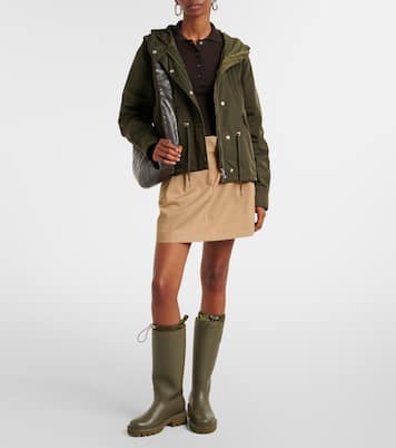 Ribbed-knit wool polo shirt | Moncler