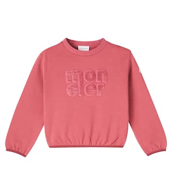 Felpa in jersey di cotone con logo | Moncler Enfant