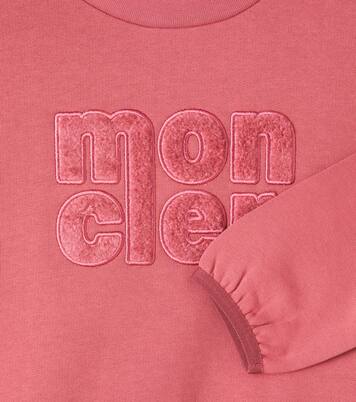 Felpa in jersey di cotone con logo | Moncler Enfant