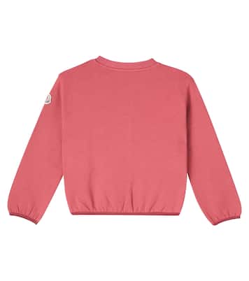 Felpa in jersey di cotone con logo | Moncler Enfant