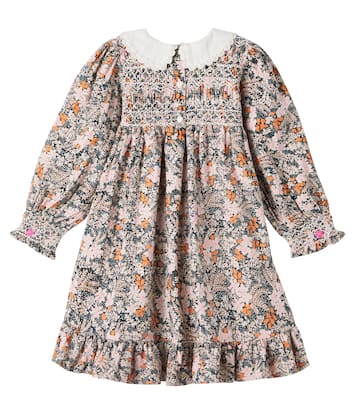 Robe Elora brodée en coton | Bebe Organic