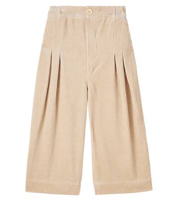Suri cotton corduroy wide-leg pants | C'era Una Volta