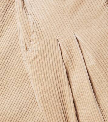 Suri cotton corduroy wide-leg pants | C'era Una Volta