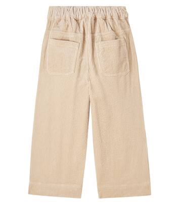 Suri cotton corduroy wide-leg pants | C'era Una Volta