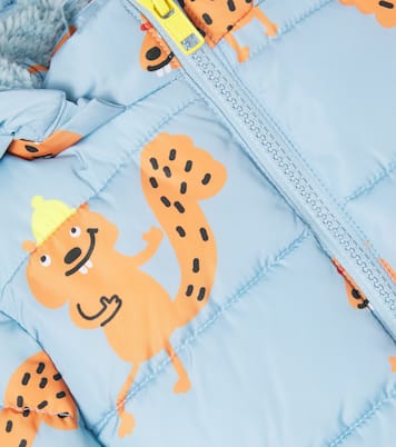 Baby printed puffer jacket | Stella McCartney Kids
