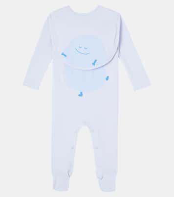 Baby Set aus Strampler und Lätzchen aus Baumwolle | Stella McCartney Kids