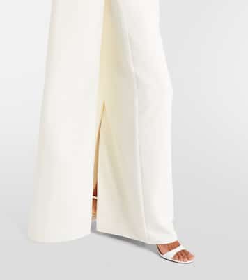 Bridal Ambere embellished crêpe gown | Safiyaa