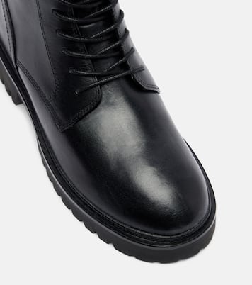 Schnürstiefel Turnlock aus Leder | Tory Burch