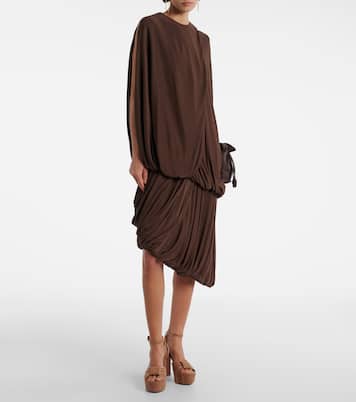 Plateausandalen 125 aus Veloursleder | Gianvito Rossi