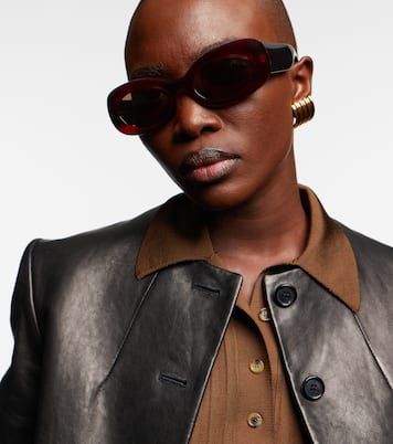 X Oliver Peoples Ovale Sonnenbrille 1992C | Khaite