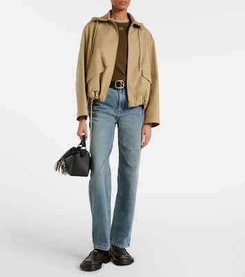 High-rise wide-leg jeans | Loewe