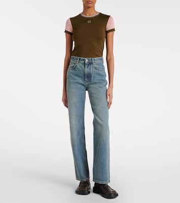 High-rise wide-leg jeans | Loewe