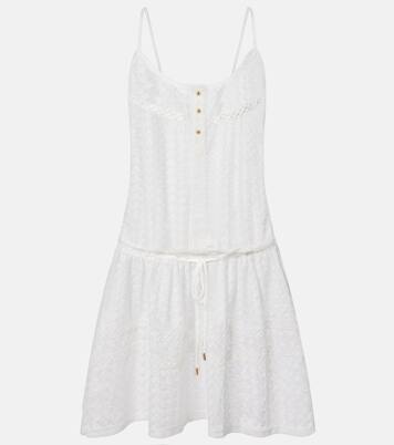 Bailey open-knit minidress | Melissa Odabash