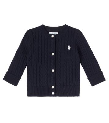Baby - Cardigan in cotone a trecce | Polo Ralph Lauren Kids