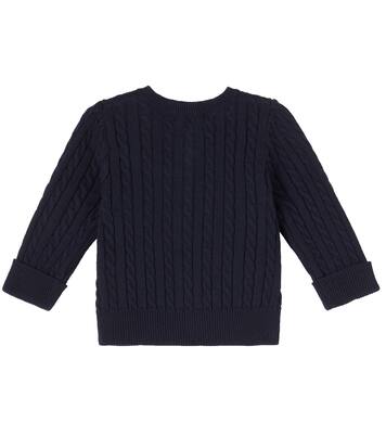 Baby - Cardigan in cotone a trecce | Polo Ralph Lauren Kids