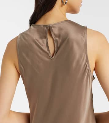 Valencia silk charmeuse maxi dress | Asceno