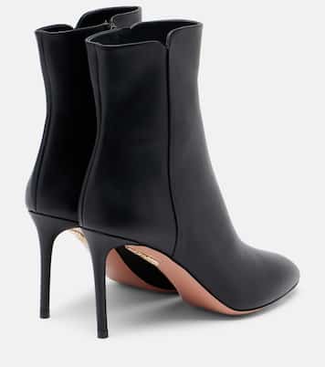 Sellier 85 leather ankle boots | Aquazzura