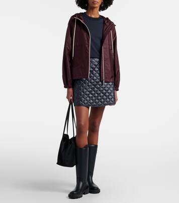 Crochet-trimmed cotton jersey T-shirt | Moncler