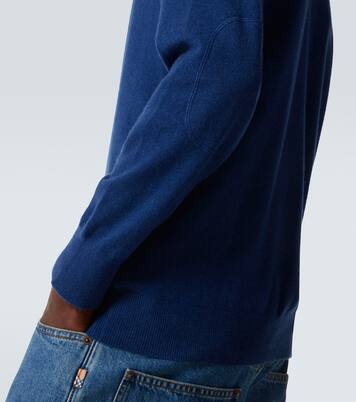 Mr Fenchurch cashmere half-zip sweater | Arch4