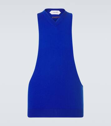 Cotton tank top | Versace
