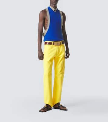 Cotton tank top | Versace