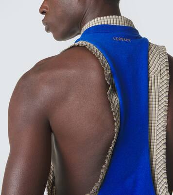Cotton tank top | Versace