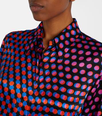 Polka-dot silk shirt | Dries Van Noten