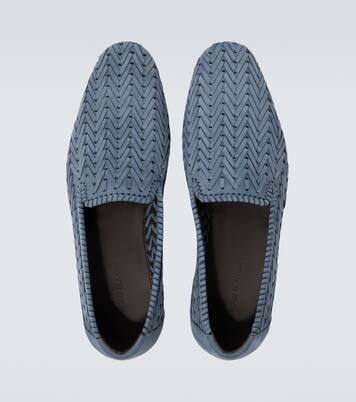 Mario woven leather loafers | Manolo Blahnik