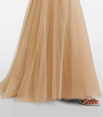 Arabella embellished tulle gown | Costarellos